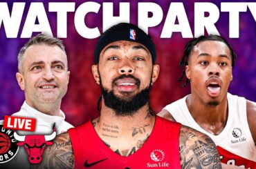 Raptors vs Bulls LIVE Watch Along | We Are BACK From The All-Star Break