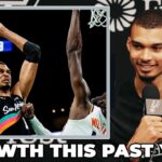 Victor Wembanyama on Growing as a Player in the Past Year