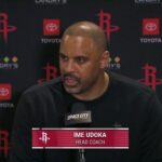 Press Conference by Ime Udoka vs Hornets