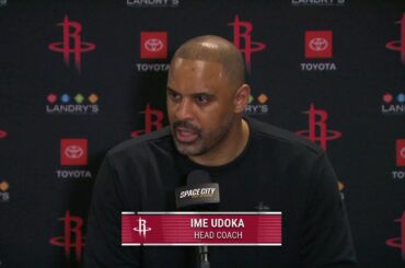 Press Conference by Ime Udoka vs Hornets
