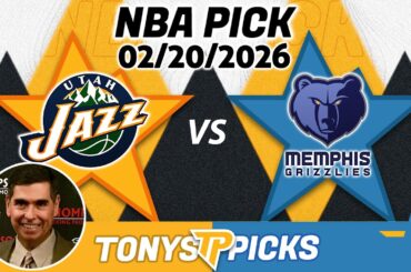 Utah Jazz vs Memphis Grizzlies Pick 2/20/26 NBA Pick Prediction