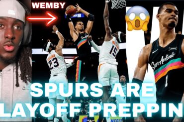 SPURS ARE RED HOT.. Spurs Vs Suns Highlights Reaction