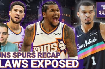 Devin Booker INJURED AGAIN As Phoenix Suns Lackluster Performance Leads To A LOSS From The Spurs...