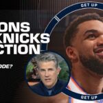 Alan Hahn's WARNING to New York Knicks fans 🗣️ 'YOU BETTER NOT FALL!' | Get Up