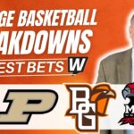 BEST Friday College Basketball Bets! | Indiana vs Purdue & Bowling Green vs Miami OH