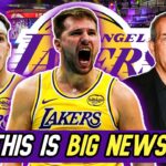 The Lakers Just got a DOUBLE DOSE of GOOD NEWS! | Lakers Make a BIG HIRE + Luka Doncic RETURN!