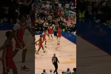 Saddiq Bey denies Kevin Porter Jr. ➡️ Herb Jones finishes with a SLAM