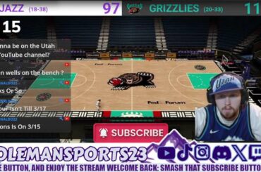 Utah Jazz vs Memphis Grizzlies | Live Play-By-Play & Reactions