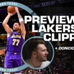 🎥 Luka Doncic FILM REVIEW of signature step-back + Battle for L.A. Clippers-Lakers | NBA Today