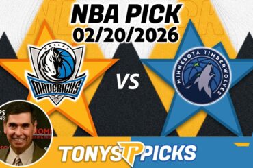 Dallas Mavericks vs Minnesota Timberwolves Pick 2/20/26 NBA Pick Prediction