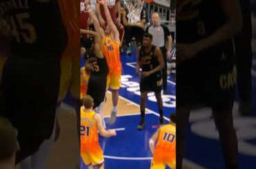 🕷️ What a finish! #LetEmKnow #Cavs #DonovanMitchell #NBA #Shorts