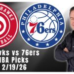Hawks vs 76ers 2/19/26 NBA Picks and Predictions | Scott Rickenbach NBA Best Bets & Betting Tips