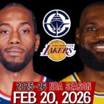 (LIVE) LeBron James vs Kawhi Leonard | Los Angeles Clippers vs Los Angeles Lakers NBA Live Stream