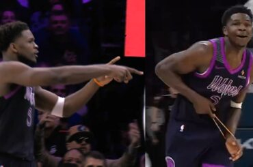 Anthony Edwards takes over clutch with 10 straight points for T-wolves vs Mavs