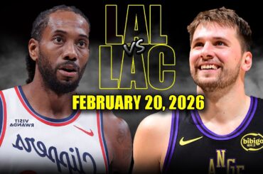 Los Angeles Lakers vs Los Angeles Clippers Full Game Highlights – February 20, 2026 | NBA Season