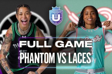 FULL GAME: PHANTOM vs. LACES | Feb 20, 2026 | Unrivaled Basketball