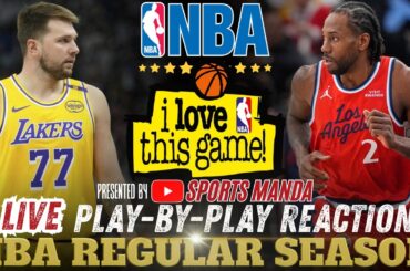 🔴LAKERS VS CLIPPERS │ 2026 NBA REGULAR SEASON - Basketball Play-By-Play Reaction & Scoreboard