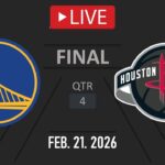 NBA LIVE! Golden State Warriors vs Houston Rockets | Feb. 21, 2026 | Rockets vs Warriors NBA 2K26