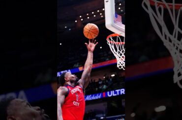 Jeremiah Fears dishes to Zion Williamson 💪 #pelicans #shorts