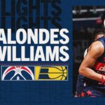 Highlights: Alondes Williams Scores a Double-Double vs. Indiana Pacers | 02.20.26