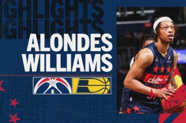 Highlights: Alondes Williams Scores a Double-Double vs. Indiana Pacers | 02.20.26
