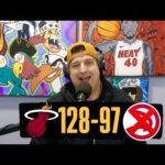 Miami Heat Hammer Hawks | Tyler Herro Flourishes In Return From Rib Injury!