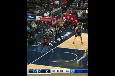 Jay Huff REVERSE DUNK 👀🔥 #nbabasketball #nbahighlights #nbashorts #indianapacers