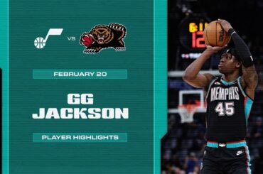 GG Jackson Highlights vs. Utah Jazz