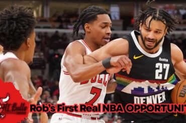 Rob Dillingham's  Opportunity With The Chicago Bulls!