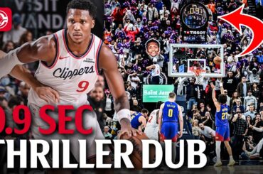 Clippers Hold It Down in 0.9-Second Win vs Nuggets 🔥