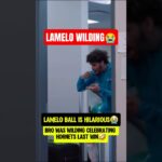 LaMelo Ball celebrating like a MAD MAN😭