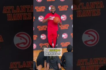 Get to know Mario West  👏 #nba #atlantahawks #basketball