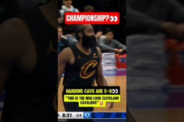 Hardens Cavs are STILL UNDEFEATED😳