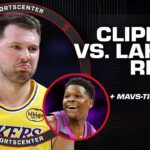 NBA RECAP 🏀 Battle of LA + Ant-Man DROPS 40 on Dallas 😤 | SportsCenter