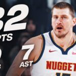 Nikola Jokić's Masterful 32-9-7 Performance in Win | February 20, 2026