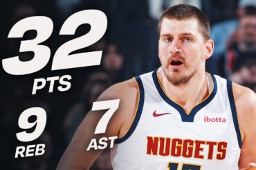 Nikola Jokić's Masterful 32-9-7 Performance in Win | February 20, 2026