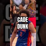 THAT’S HOW YOU FEELIN’ CADE? #nba #detroitpistons #nbahighlights