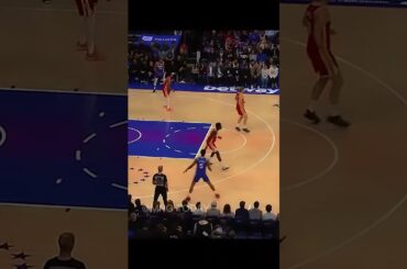 Hawks STUN 76ers in Philly! 🦅🏀 #NBA #Basketball #shorts #usanews