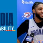 Practice Media Availability with Isaiah Joe | February 21, 2026 | OKC Thunder