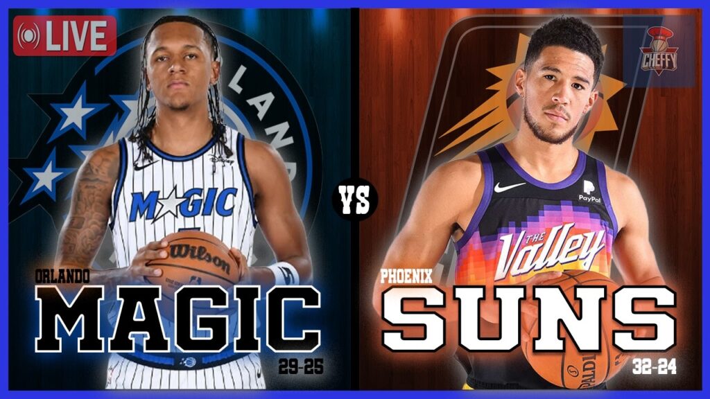 Orlando Magic VS Phoenix Suns LIVE Commentary Scoreboard | Pre and Post Game Coverage