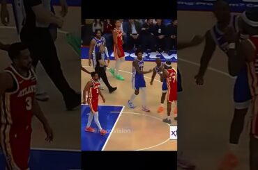 Maxey's 28 Not Enough vs Hawks 🎥 #NBA #Basketball #shorts #usanews