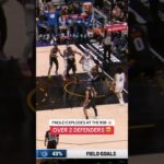 Paolo throws it down over 2 defenders like its nothing