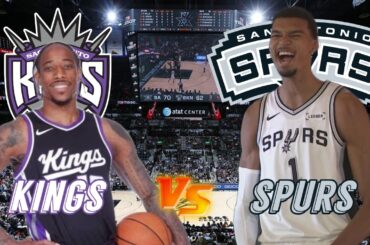 Sacramento Kings vs San Antonio Spurs Live Play by Play & Scoreboard