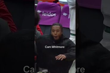 Tag yourself as one of the guy's reactions to Jamir Watkins' poster 🤣 #reaction #nba #shorts