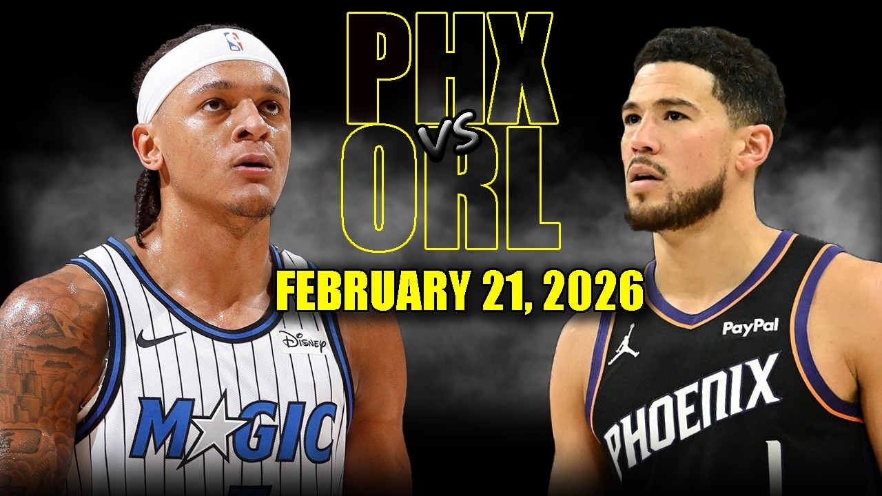 Phoenix Suns vs Orlando Magic Full Game Highlights – February 21, 2026 | NBA Season