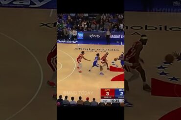 Jalen Johnson DROPS 32! 🦅 Hawks vs 76ers  🔥 #NBA #Basketball #shorts #usanews