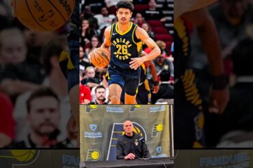 I asked Indiana Pacers Head Coach Rick Carlisle about Ben Shepard pregame #indianapacers #nba