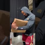 🥹🎁 Special delivery for Don! @Jif@JifBrandvs #nba #donovanmitchell