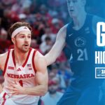 Penn State vs. Nebraska | HIGHLIGHTS | Big Ten Men's Basketball | 02/21/26