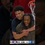 Mathurin had Garland hyped 😤